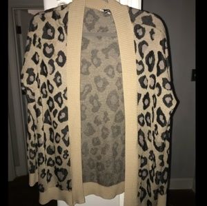 Windsor leopard print cardigan